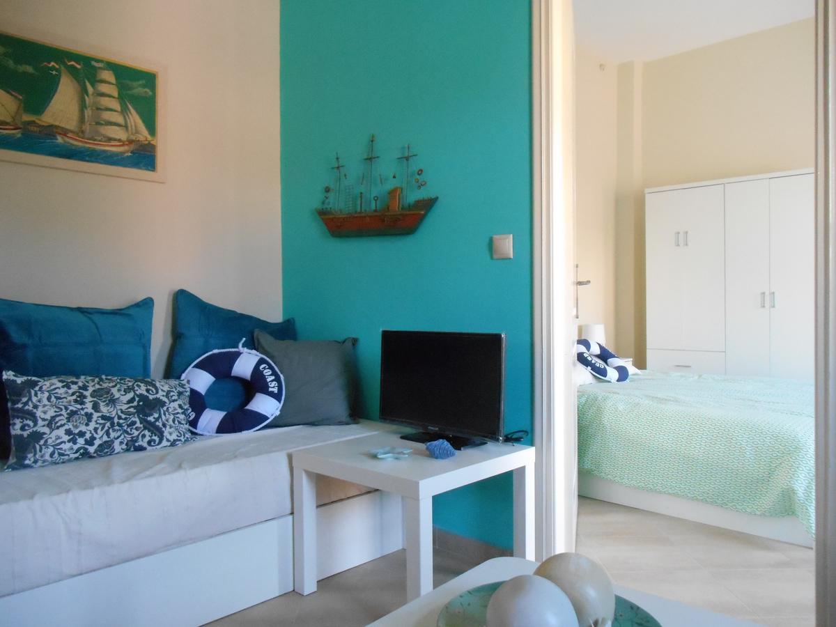 Arapakis apartment 2 Aegina Bagian luar foto